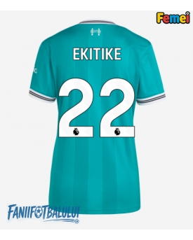 Liverpool Hugo Ekitike #22 Tricou Fotbal Replică 2025-26 Femei Treilea